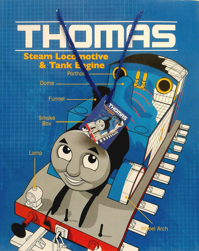 Tuomas Veturi lahjapussi XL - Thomas Steam Locomotive & Tank Engine