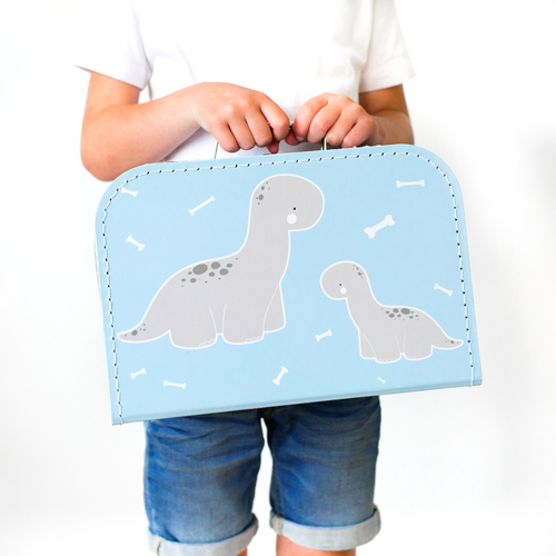 A Little Lovely Company matkalaukku - Baby Brontosaurus