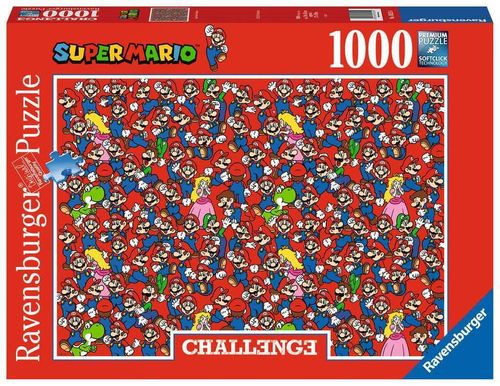 Nintendo Super Mario palapeli - Super Mario Bros Challenge 1000