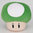 Nintendo Super Mario pehmo 1UP Mushroom