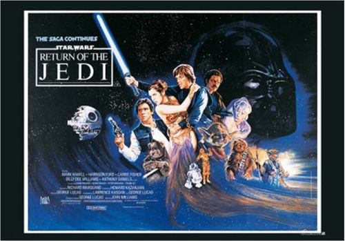 Star Wars elokuvajuliste Jedin paluu
