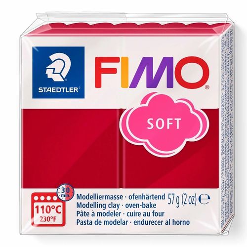 FIMO soft - cherry red 57g