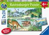 Ravensburger palapeli Dinosaurs of Land and Sea