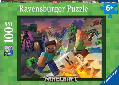 Ravensburger palapeli Monster Minecraft
