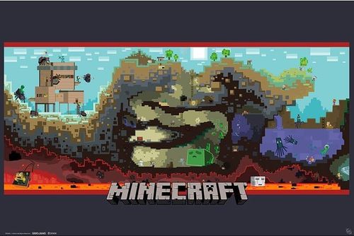 Minecraft juliste Underground